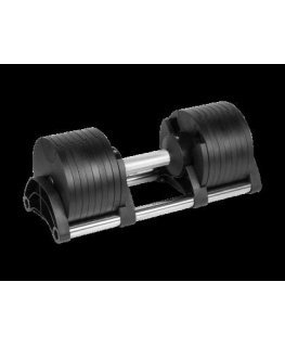 Ketaus regulējams svars automātiskajam hantelim, 36 kg, 2 kg soli, REBEL ACTIVE