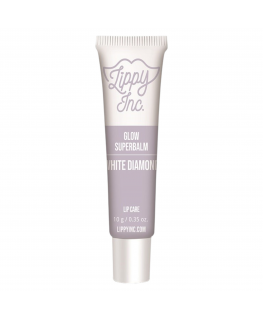 Lippy Inc., Glow Superbalm White Diamond, Glossy Finish, Lip Bal
