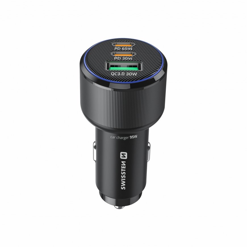 Swissten Auto Lādētājs 2x USB-C PD