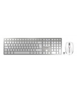 CHERRY DW 9100 SLIM klaviatuur Hiir kaasa arvatud Universaalne RF juhtmeta ühendus + Bluetooth QWERT