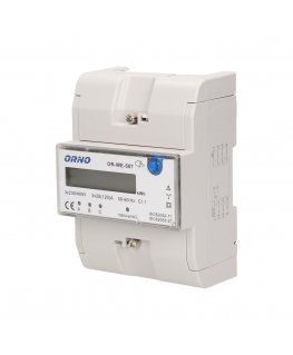 ORNO OR-WE-507 electric meter Electronic Plug-in White