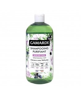 Gamarde, Bio, Bois De Cade, Matiņu Apstrādes Šampūns, Pret Pledoņiem, Galvas āda ar Pledoņiem, 500 ml