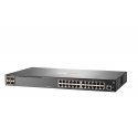 HPE Aruba Networking 2930F 24G 4SFP Switch Vadīts L3 Gigabit Ethernet (10/100/1000) 1U Pelēks HPE Aruba Networking 2930F 24G 4SFP Switch Vadīts L3 Gigabit Ethernet (10/100/1000) 1U Pelēks