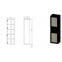 Cama JUTA 301154 dzīvojamās istabas skapis Glabāšanas skapis Cama JUTA 301154 dzīvojamās istabas skapis Glabāšanas skapis