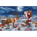 Letistitch krustsīšu izšūšanas komplekts "Klusa nakts - dāvana" 43 x 29 cm SLETIL9958 Letistitch krustsīšu izšūšanas komplekts "Klusa nakts - dāvana" 43 x 29 cm SLETIL9958