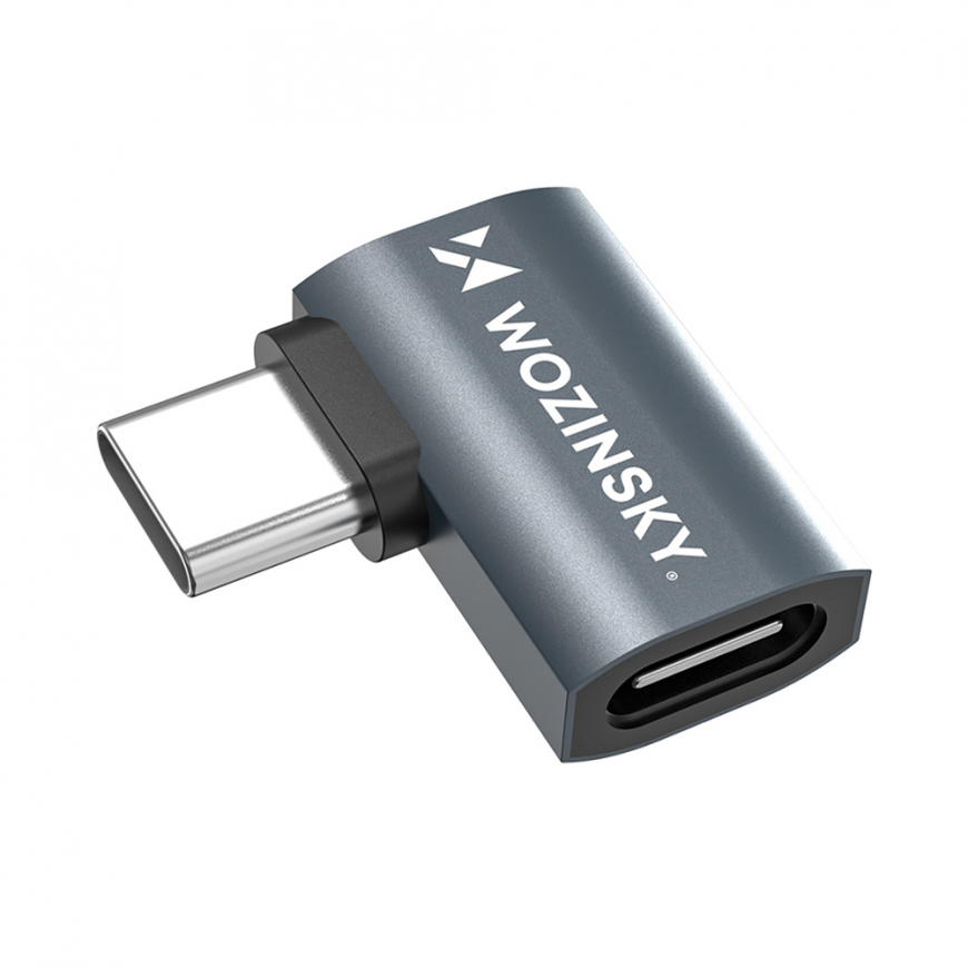 Wozinsky WPKB-01 USB-C - USB-C 40Gb|s 240W 8K OTG Side Angled Ad