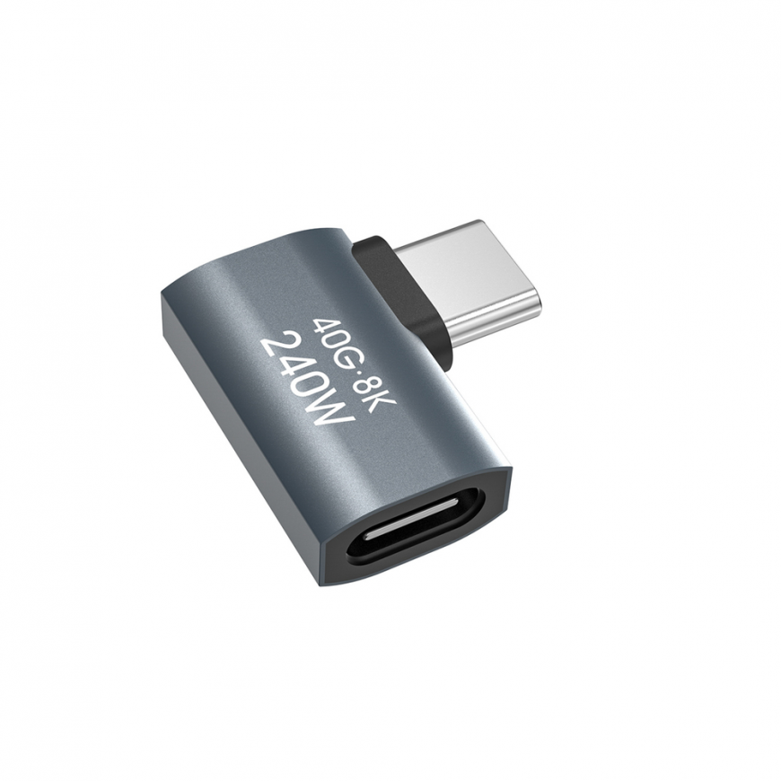 Wozinsky WPKB-01 USB-C - USB-C 40Gb|s 240W 8K OTG Side Angled Ad – 2