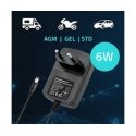 Digital Charger STD Gel AGM Wet Max 6A 6V 12V AMIO-04524 Digital Charger STD Gel AGM Wet Max 6A 6V 12V AMIO-04524