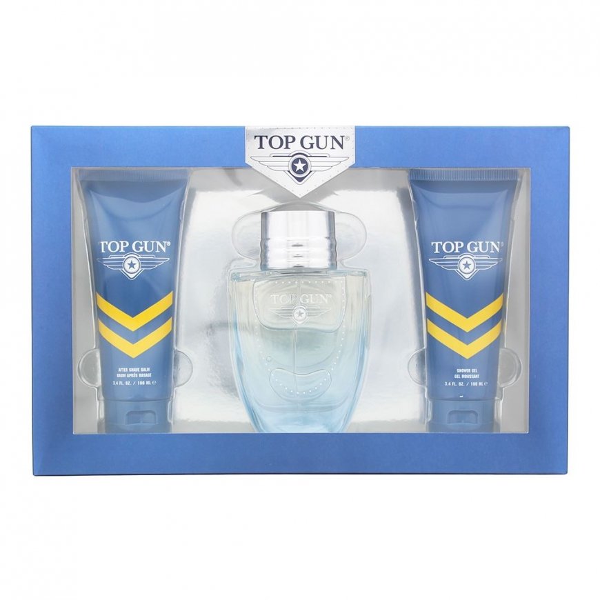 Set Top Gun: Rivet, Eau De Toilette, Vīriešiem, 100 ml + Rivet, Mitrinošs, Ķermeņa mazgāšanas līdzeklis, Miesai un matiem, 100 m – 2
