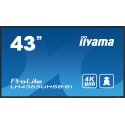 iiyama 43” Vivid-Bright Display with 4K resolution and 800cd/m² panels for illuminating communicatio iiyama 43” Vivid-Bright Display with 4K resolution and 800cd/m² panels for illuminating communicatio