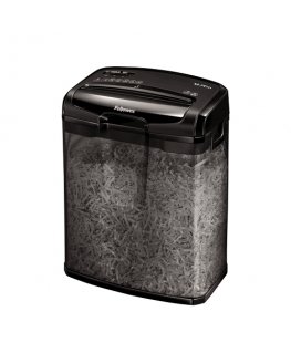 Fellowes M-7Cm papīra smalcinātājs Smalcināšana daļiņās Melns