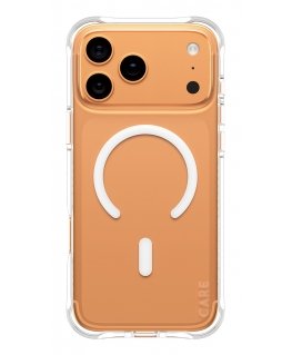 PanzerGlass CARE by ® Fashionable Case Samba Transparent w. White MagSafe iPhone 17 Pro Max mobile phone case