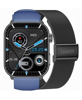 Gravity GT28-3 Умные часы 22mm Navy Blue