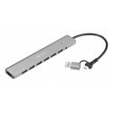 Sandberg 136-66 jaotur USB 3.2 Gen 1 (3.1 Gen 1) Type-A + Type-C 5000 Mbit/s Sandberg 136-66 jaotur USB 3.2 Gen 1 (3.1 Gen 1) Type-A + Type-C 5000 Mbit/s