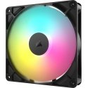 Corsair RS140 ARGB Kompiuterio korpusui Ventiliatorius 14 cm Juoda 2 vnt Corsair RS140 ARGB Kompiuterio korpusui Ventiliatorius 14 cm Juoda 2 vnt