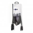 Nedis COTH15230GY30 audio cable 3 m 2 x XLR (3-pin) 2 x RCA Grey Nedis COTH15230GY30 audio cable 3 m 2 x XLR (3-pin) 2 x RCA Grey