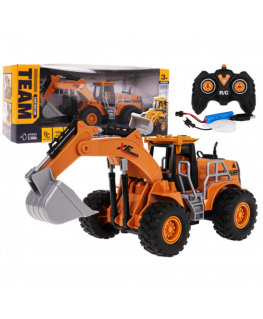 RoGer RC Lights and Smoke Excavator 1:22