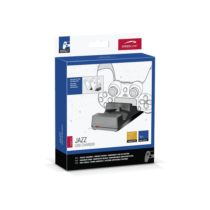 SPEEDLINK JAZZ Gaming controls Black USB Indoor – 4