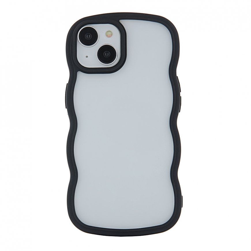Apple iPhone 12 / 12 Pro Wave case Black