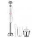 Tefal HB4531 0,5 L Pöydällä pidettävä tehosekoitin 450 W Harmaa, Ruostumaton teräs, Valkoinen Tefal HB4531 0,5 L Pöydällä pidettävä tehosekoitin 450 W Harmaa, Ruostumaton teräs, Valkoinen