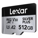Lexar Professional SILVER PLUS 512 GB MicroSDXC UHS-I Lexar Professional SILVER PLUS 512 GB MicroSDXC UHS-I