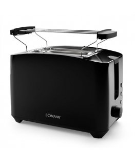 Bomann TA 6065 CB 2 šķēle (-s) 750 W Melns