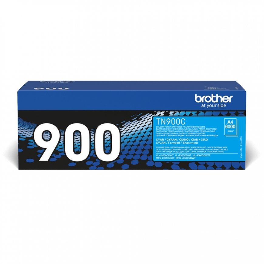 Brother TN-900C tonerio kasetė 1 vnt Originalus Žydras