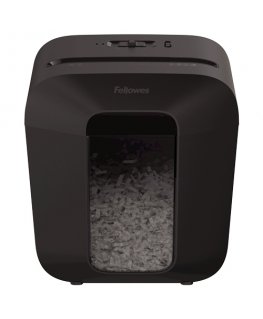 Fellowes Powershred LX25 paper shredder Particle-cut shredding Black