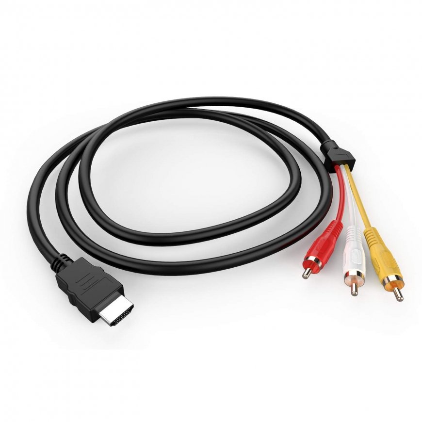 Riff HDMI kabelis ar 3RCA audio