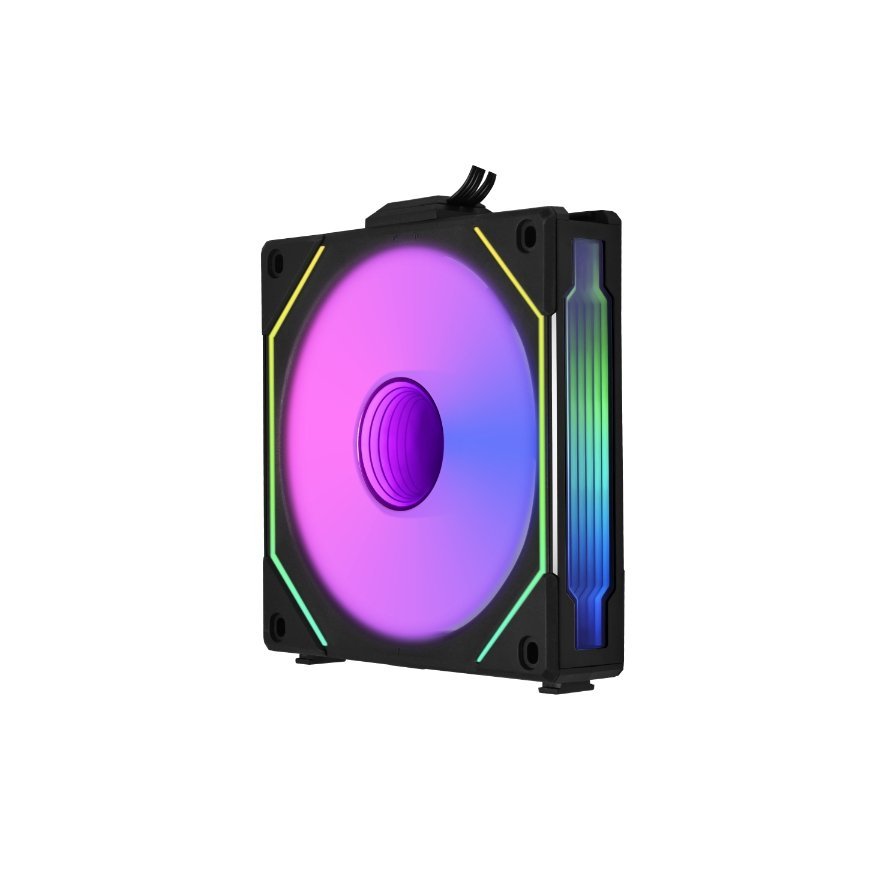 Lian Li 14RSLIN1B Datora dzesēšanas sistēma Datora korpusam Ventilators 14 cm Melns – 4