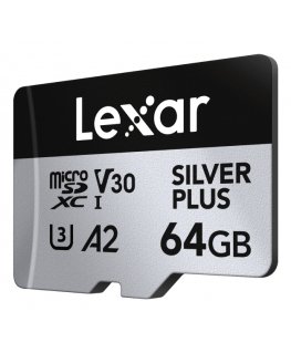 Lexar Professional SILVER PLUS 64 GB MicroSDXC UHS-I Класс 3