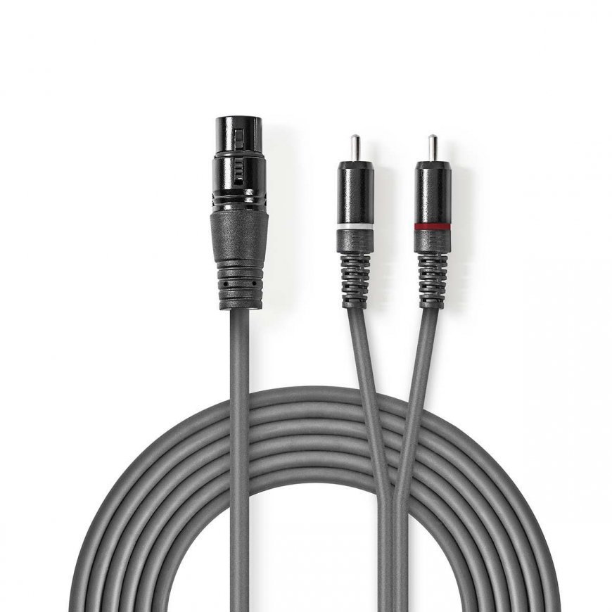 Nedis COTH15220GY15 audio kabelis 1,5