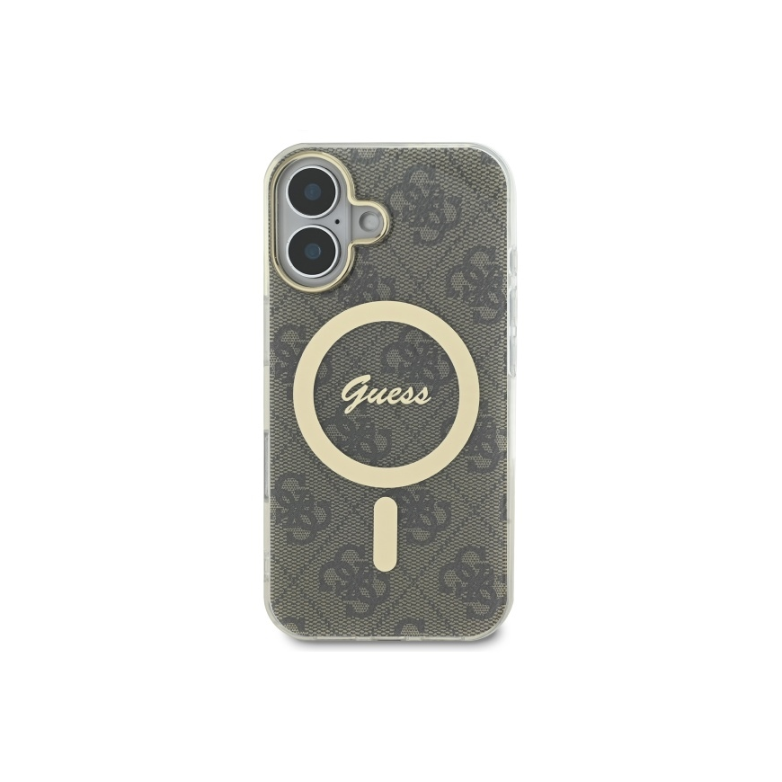 Guess GUHMP16SH4STW iPhone 16 6.1" brown hardcase IML 4G MagSafe – 3