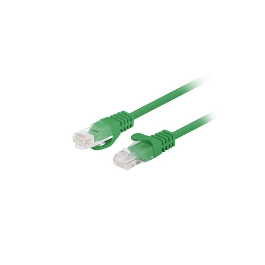 Patchcord cat.5e UTP 1m žalias 10-vnt. PCU5-20CC-01 – 2