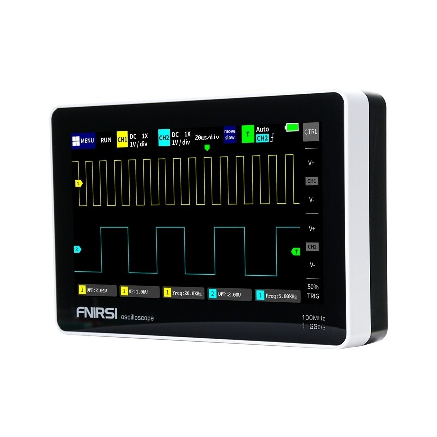 FNIRSI 1013D 7" portatīvais planšetdators osciloskops
