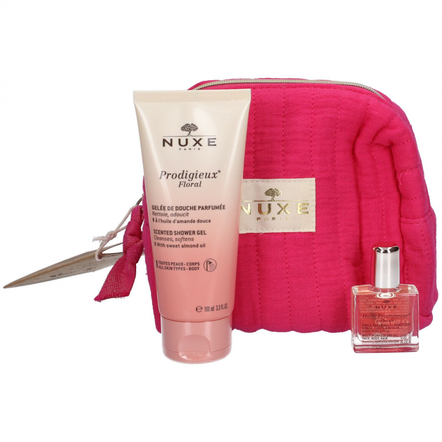 Set Nuxe: Prodigieux Floral, Shower Gel, All Over The Body, For