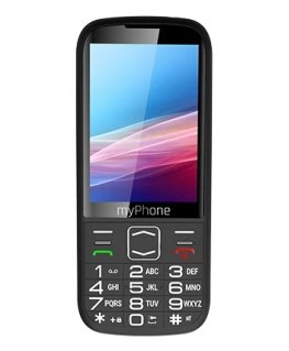 myPhone Halo 4 LTE 8,89 cm (3.5") 129 g musta Senioripuhelin