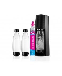 SodaStream Terra Megapack Melns