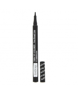 IsaDora, Twin Tip, Liquid Eyeliner, 52, Carbon Black, 1 ml