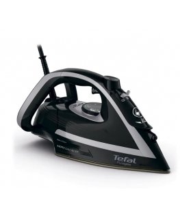 Tefal Puregliss FV8062E0 утюг Утюг для сухой глажки и отпаривания Durilium AirGlide Autoclean soleplate 3000 W Черный, Серый