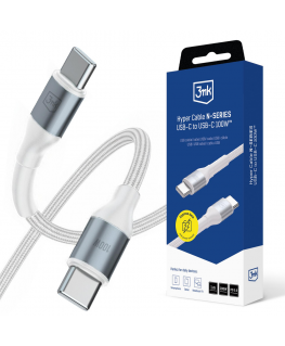3mk Hyper Cable 3mk Hyper Cable N-SERIES USB-C | USB-C 1m 20V|5A