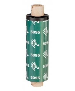Zebra 5095 High Performance Resin terminė juosta 74 m Juoda