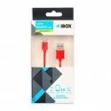 iBox IKUMTCR USB-kaapeli USB 2.0 1 m USB A USB C Punainen