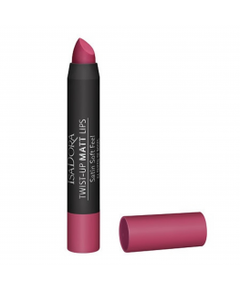 IsaDora, Twist-Up, Matt, Cream Lipstick, 64, Queen of Roses, 3.3