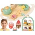 Children's tea set + Kruzzel 26418 cake stand Children's tea set + Kruzzel 26418 cake stand