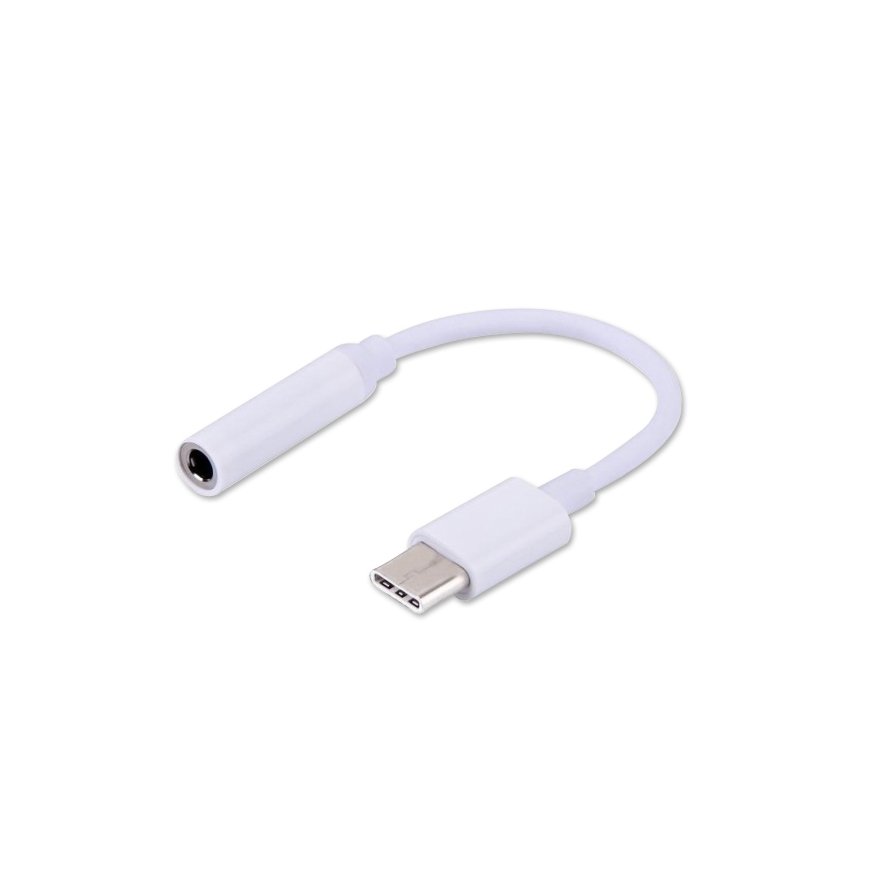 Savio AK-35 White 0.12 m USB C 3.5mm mobile phone cable