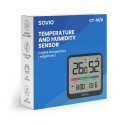 Savio CT-01/B lämpötila- ja kosteusanturi Sisätila Lämpötilatunnistin Vapaasti seisova
