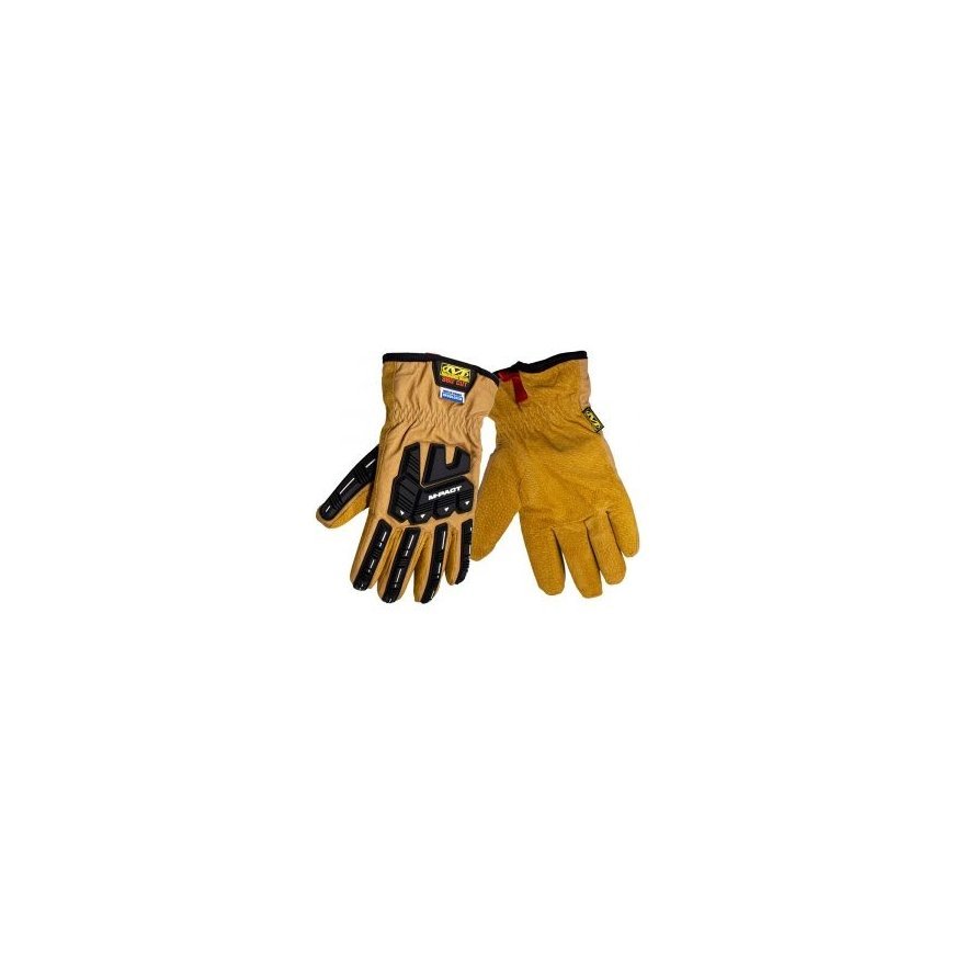 Перчатки из кожи с водоотталкивающей защитой Mechanix Coldwork MPa