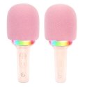 ProCaster Popstar karaoke microphone with speaker, pink ProCaster Popstar karaoke microphone with speaker, pink