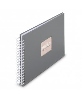 Hama 00009837 photo album Grey 50 sheets 10 x 15 Spiral binding